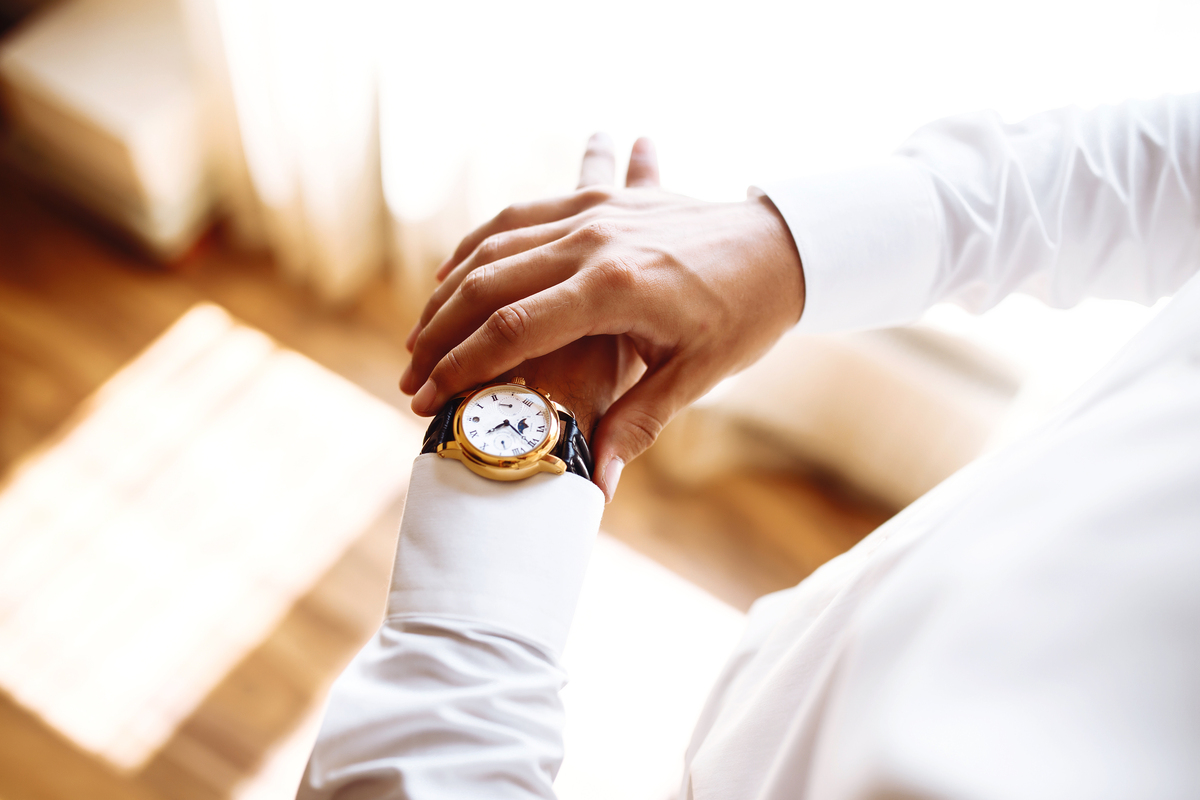 montre automatique de luxe