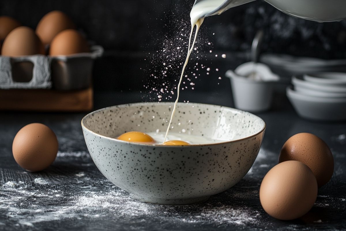 La technique pour une pâte à crêpe sans grumeaux