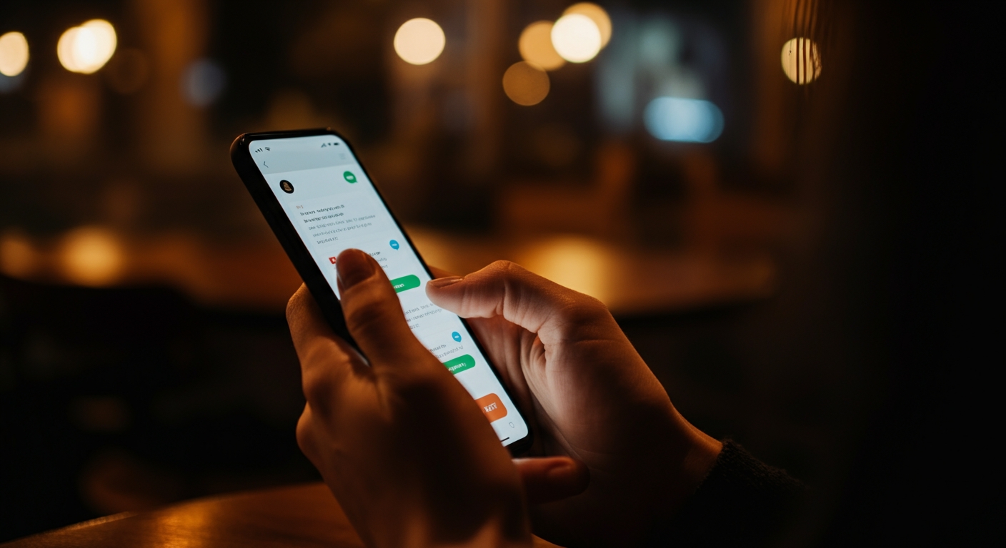 bloqué sur Messenger