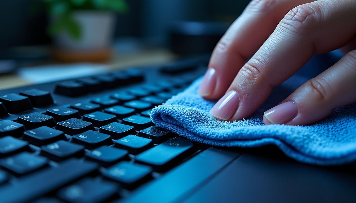 découvrez des méthodes efficaces et sécuritaires pour désinfecter votre clavier sans risque de l'endommager. suivez nos conseils pratiques pour maintenir votre espace de travail propre et hygiénique tout en préservant la durée de vie de votre équipement.