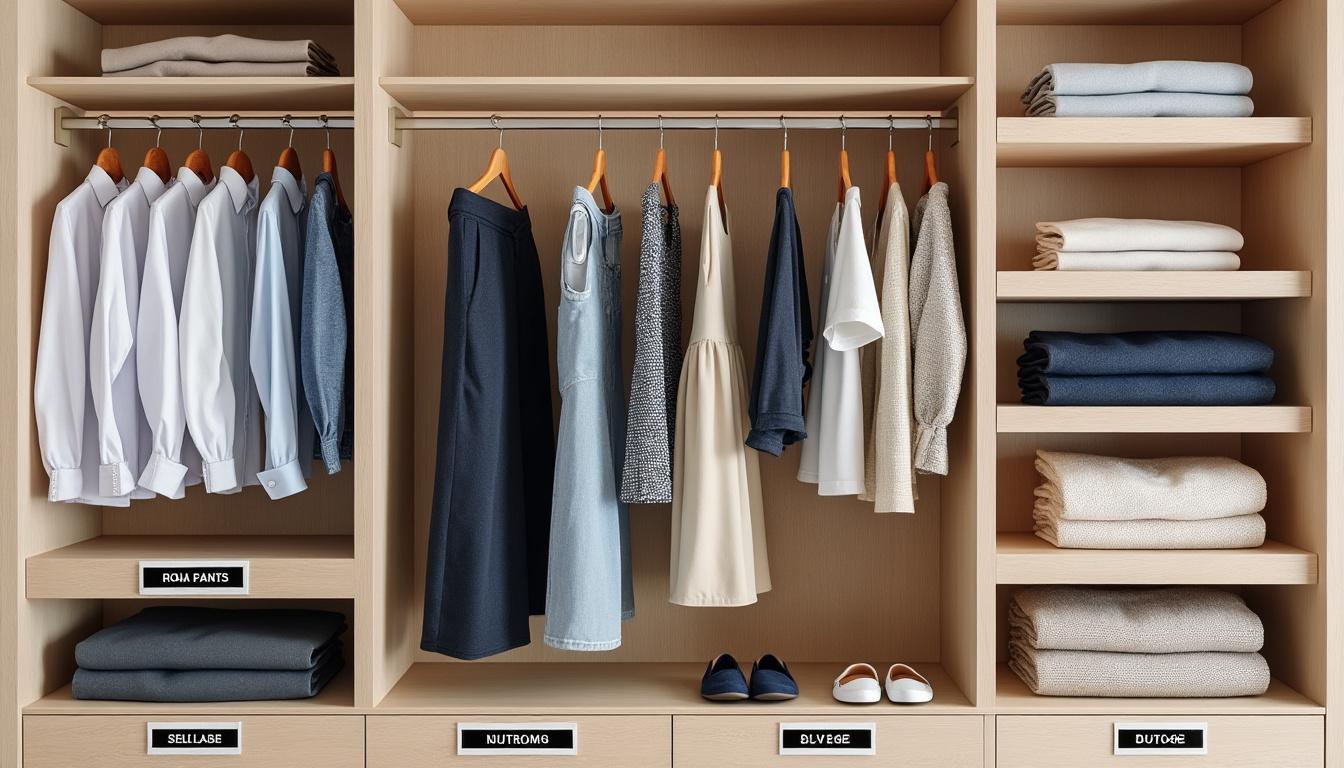 découvrez nos conseils pratiques pour organiser efficacement votre armoire familiale et ne plus jamais perdre de temps à chercher vos vêtements. apprenez à trier, ranger et optimiser l'espace pour une armoire toujours bien ordonnée.