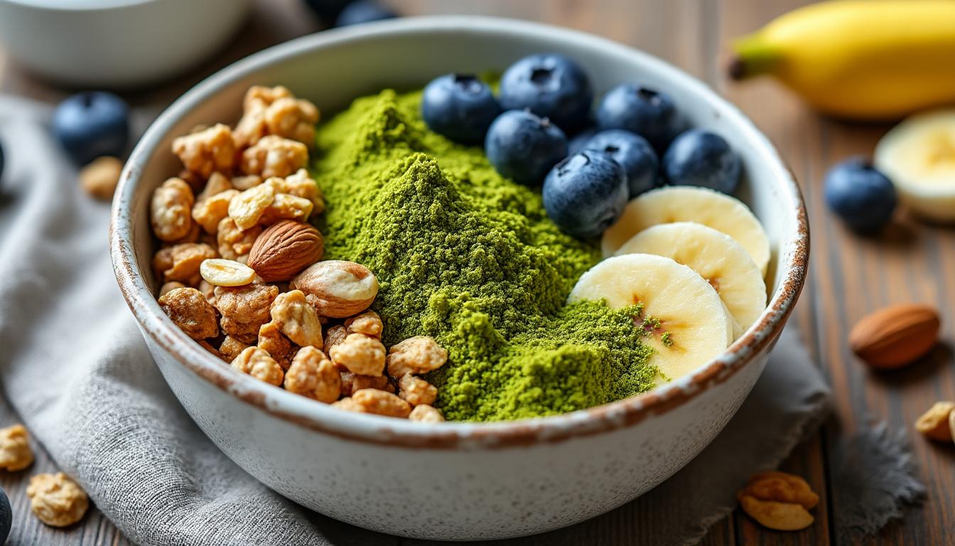 découvrez tous les secrets de la recette parfaite du granola de claire au matcha : ingrédients, étapes simples et astuces pour un petit-déjeuner sain, gourmand et plein d’énergie.