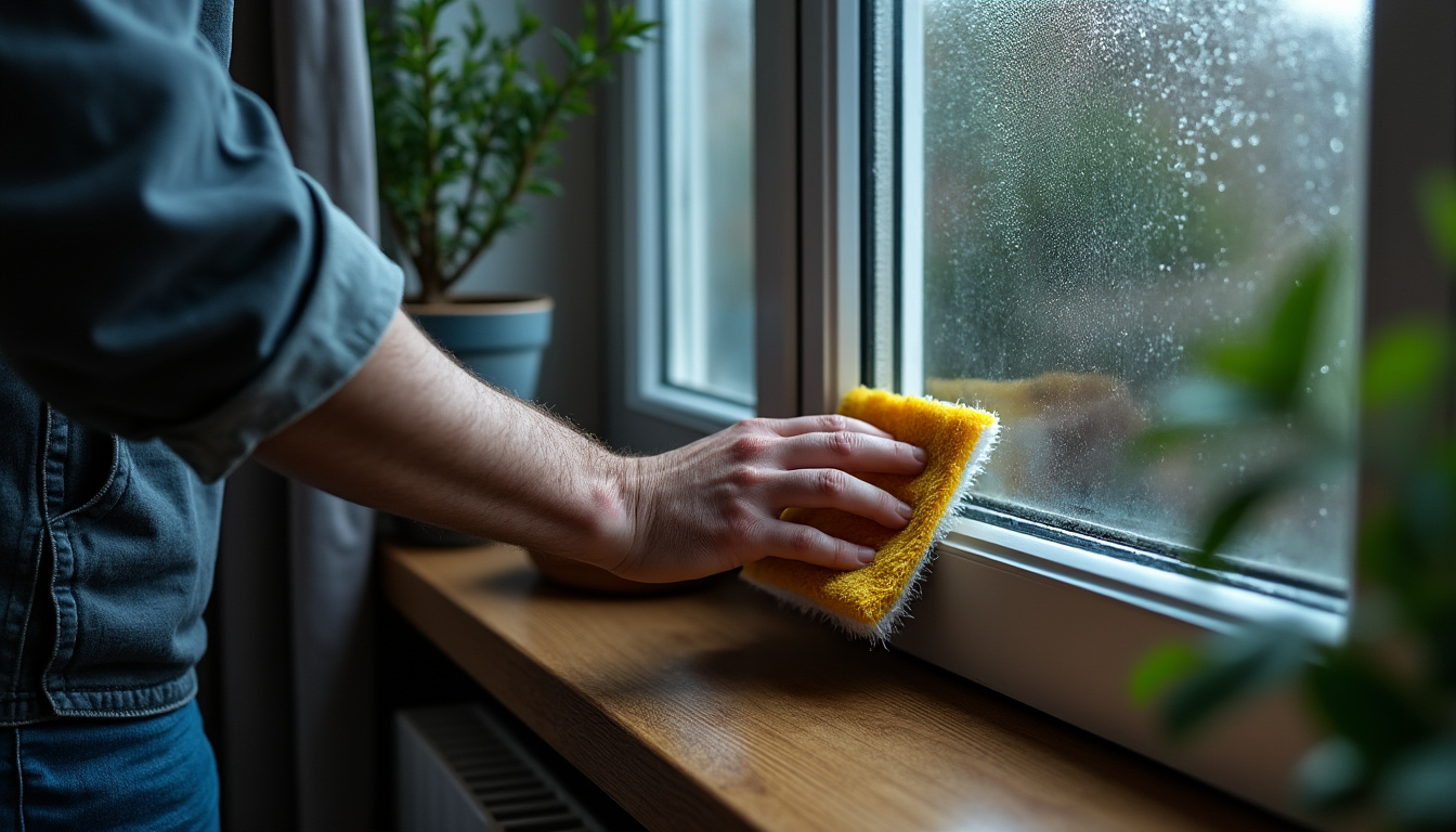 découvrez nos astuces efficaces pour nettoyer facilement les bords de fenêtres noircis par l’humidité et retrouver des huisseries propres et saines, sans effort !