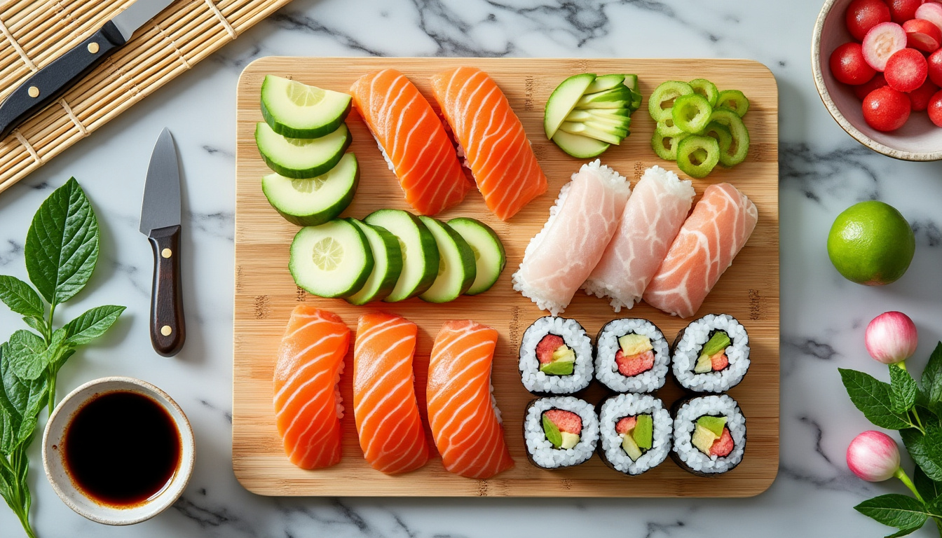 découvrez comment préparer des sushis maison avec notre guide étape par étape pour débutants. apprenez les techniques et astuces pour réussir vos premières recettes japonaises facilement.