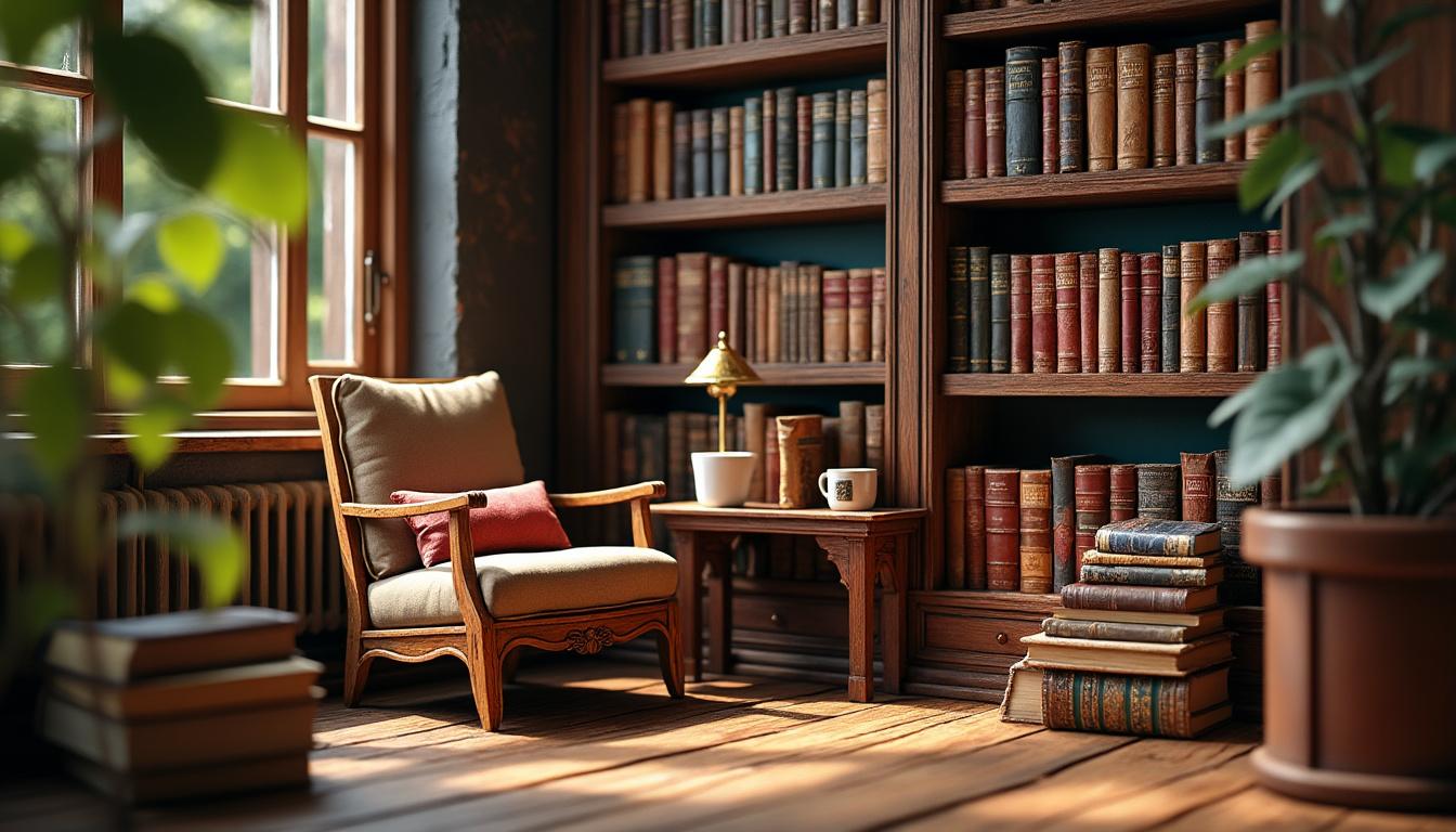 découvrez comment créer une maquette de book nook captivante qui émerveillera tous les amoureux des livres et transformera votre bibliothèque en un véritable monde miniature.