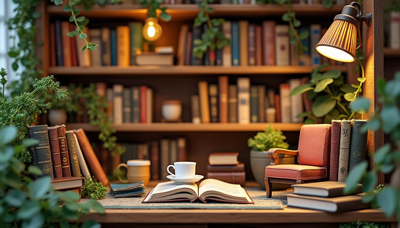 découvrez comment créer une maquette de book nook captivante qui émerveillera tous les amateurs de livres grâce à nos conseils pratiques et astuces détaillées.