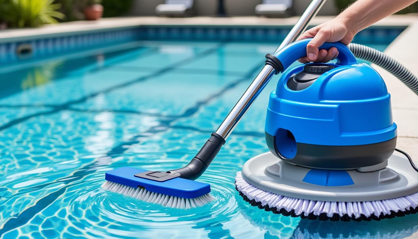 découvrez nos astuces pour bien choisir un aspirateur de piscine pas cher et prolonger sa durée de vie, afin de garder votre piscine propre sans vous ruiner.