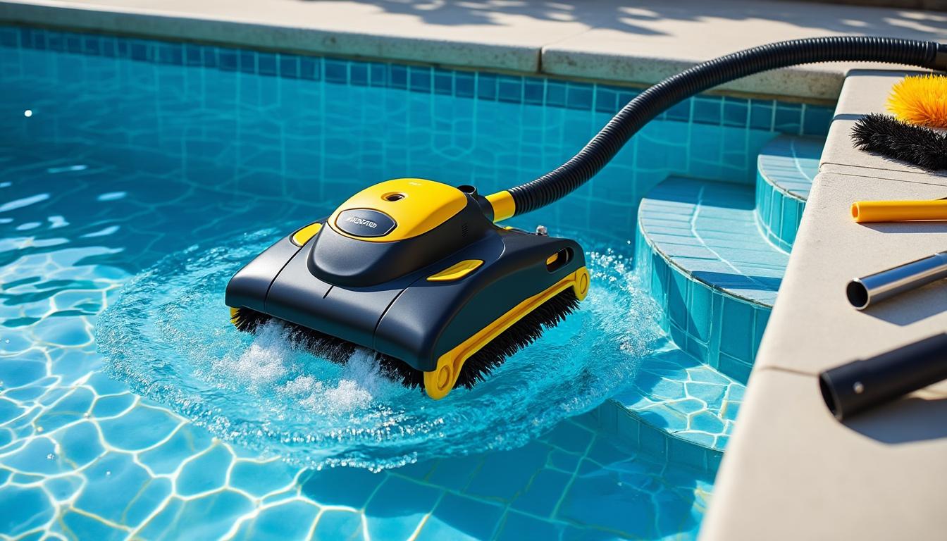 découvrez des astuces simples et efficaces pour prolonger la durée de vie de votre aspirateur de piscine pas cher et garder une eau propre toute l'année.