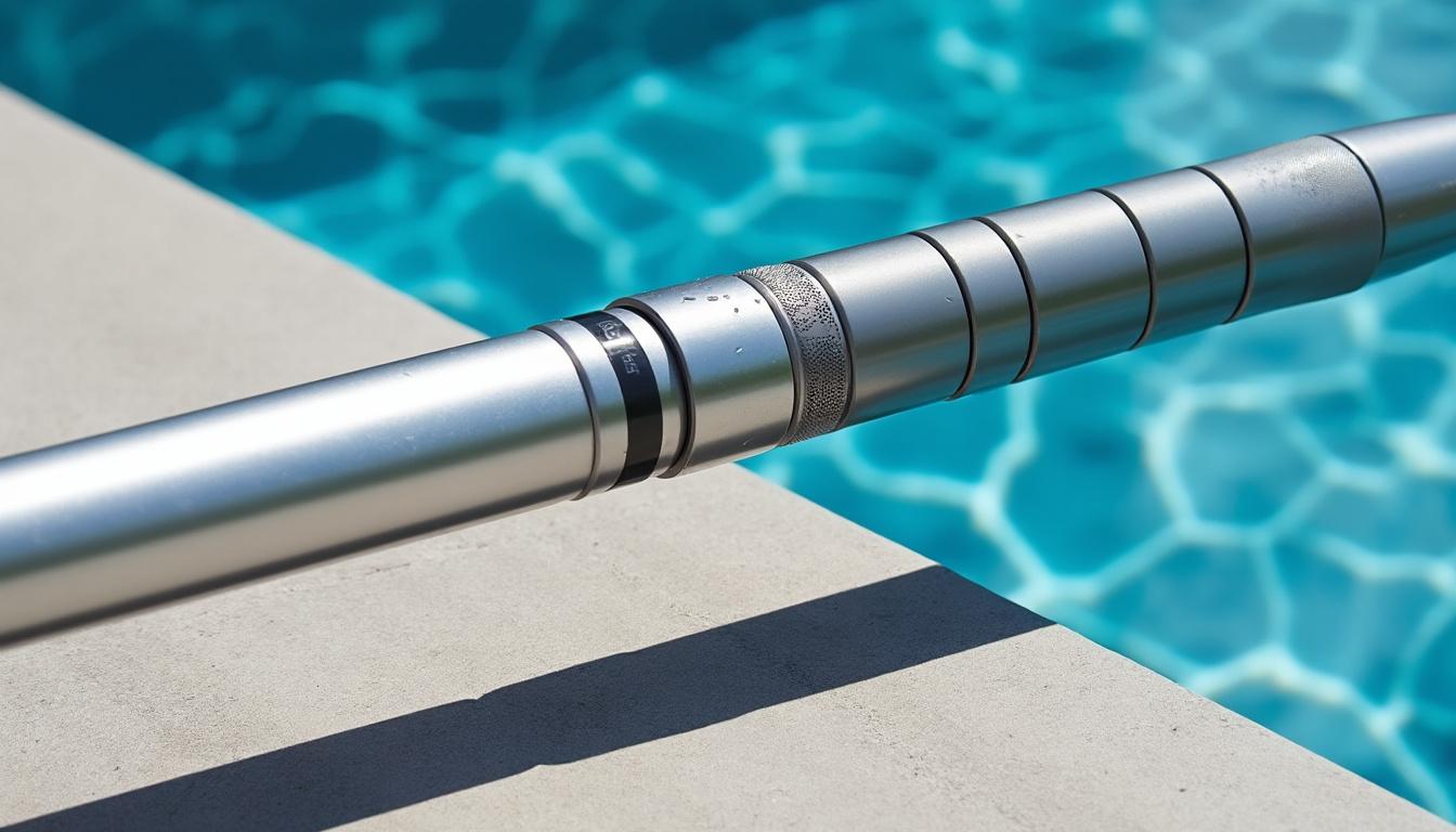 découvrez pourquoi le filet de piscine à manche télescopique est un outil indispensable pour un entretien facile et efficace de votre piscine, facilitant le nettoyage des feuilles et débris.