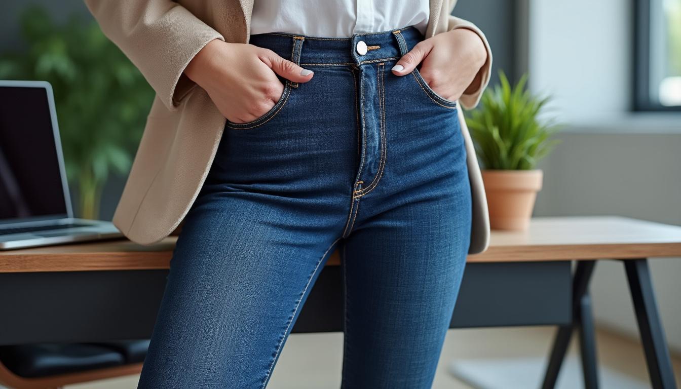 découvrez pourquoi le jean de travail pour femme s'impose comme un choix incontournable alliant confort, durabilité et style dans la mode professionnelle.