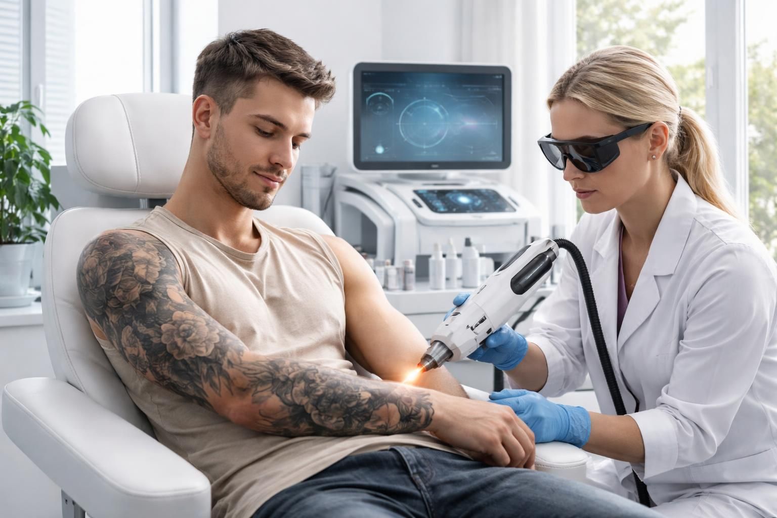découvrez tout sur le détatouage en 2026 : prix moyens, nombre de séances nécessaires et coût total estimé pour effacer votre tatouage en toute sécurité.