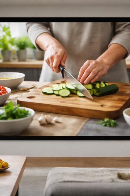 découvrez comment apprendre une technique culinaire en grand format grâce à un écran de projection 4k, pour une expérience visuelle immersive et détaillée.