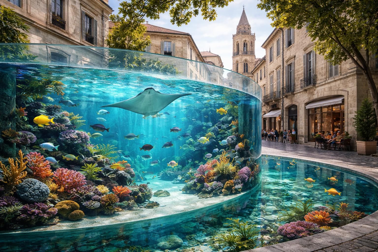 découvrez l'aquarium de nîmes, un écosystème fascinant en plein cœur de la ville, où nature et biodiversité vous invitent à un voyage unique sous-marin.