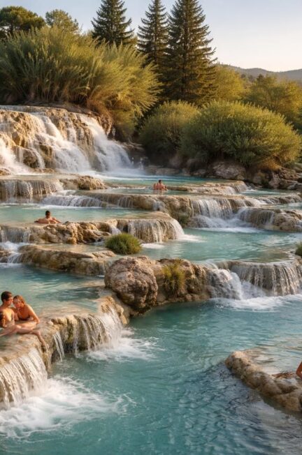 découvrez les cascades du moulin à saturnia et profitez des thermes naturels gratuits pour une expérience de détente unique au cœur de la nature.