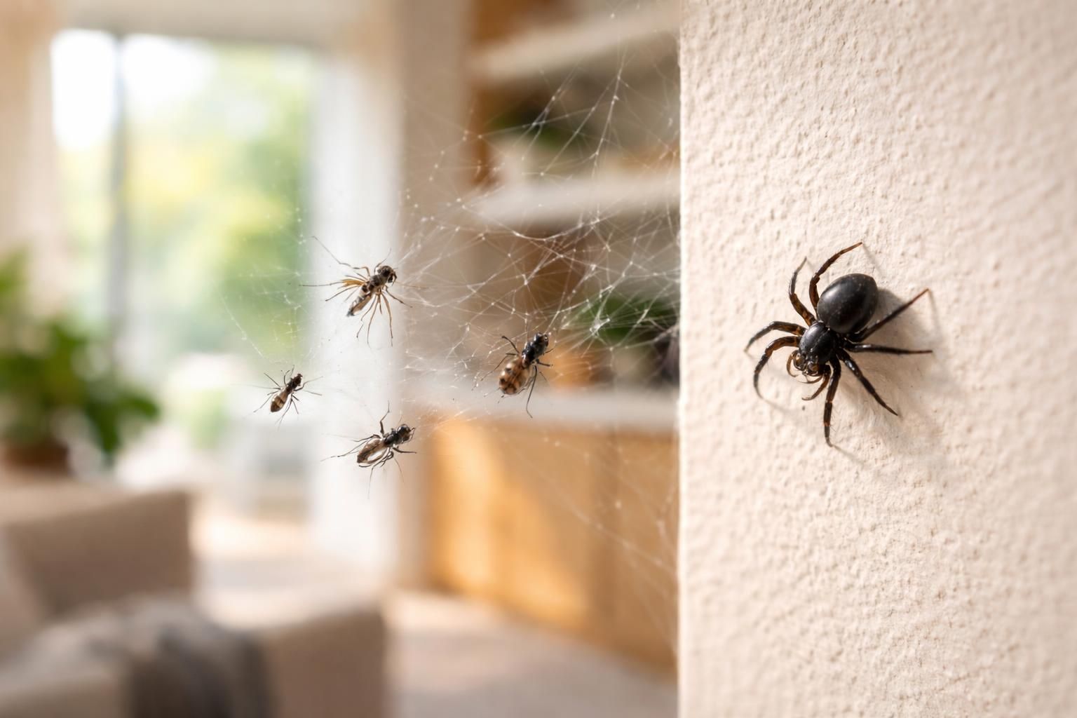 découvrez les raisons pour lesquelles une petite araignée noire dans votre maison peut être un atout, en aidant à contrôler les insectes et à maintenir un équilibre naturel.