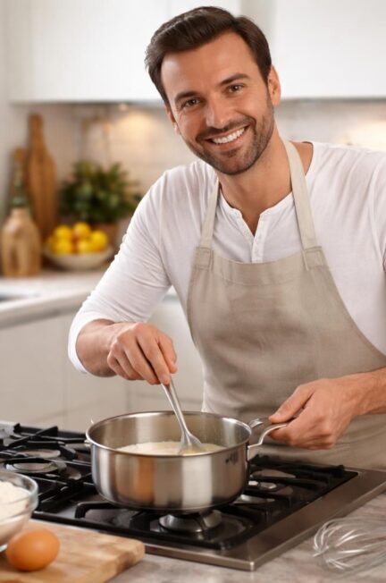 apprenez à préparer une béchamel simple et rapide avec les astuces du chef cyril lignac pour réussir toutes vos recettes.