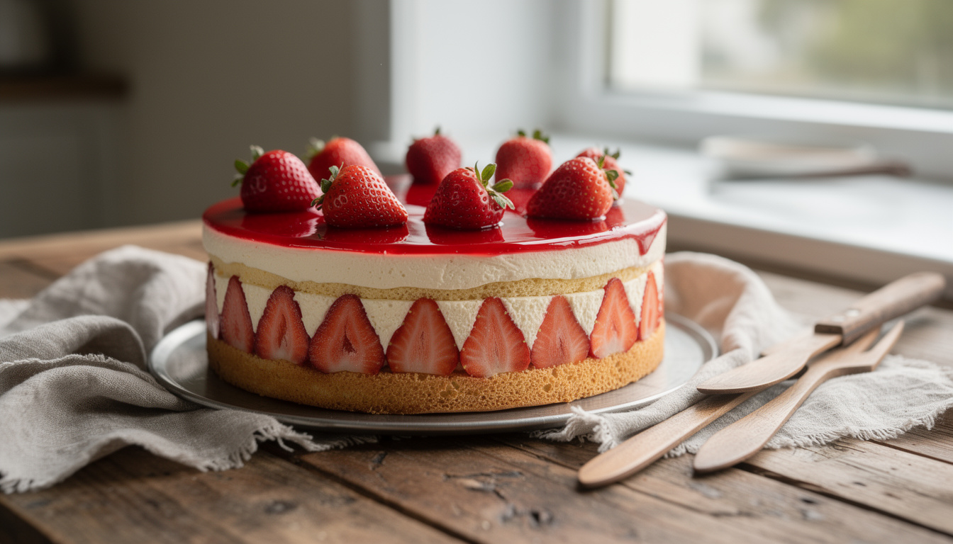 découvrez la recette du fraisier de christophe michalak et étonnez vos amis avec ce dessert gourmand et élégant, parfait pour toutes les occasions.