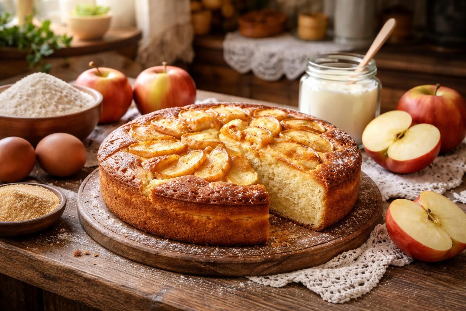 découvrez les recettes incontournables de gâteau au yaourt et aux pommes de grand-mère, des douceurs simples et savoureuses pour régaler toute la famille.