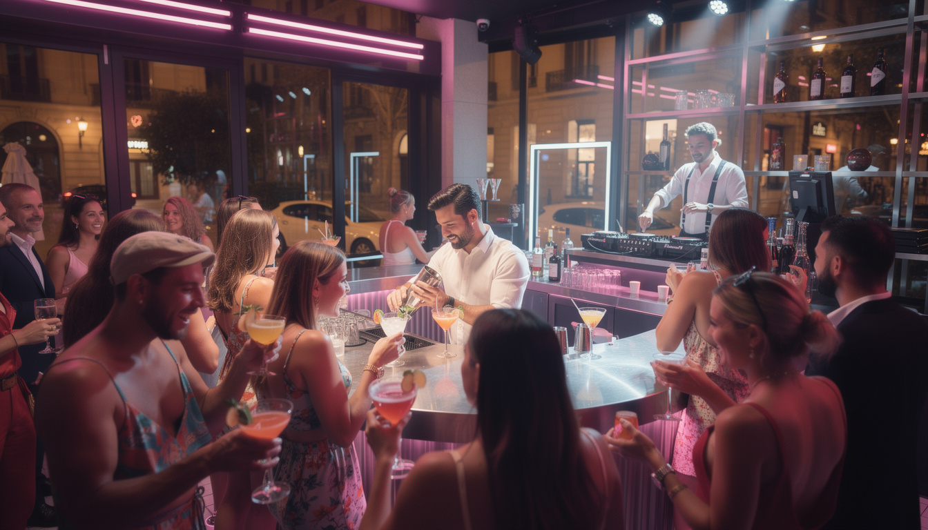 découvrez shôko barcelona, un lieu incontournable à barcelone, espagne, pour une soirée alliant détente, bonne ambiance et plaisir inoubliable.