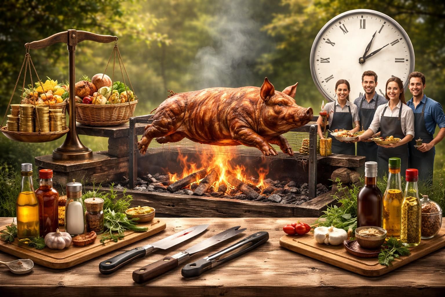 découvrez les principaux facteurs qui influencent le prix d'un cochon grillé à domicile pour 100 personnes, et comment optimiser votre budget pour un événement réussi.