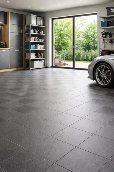 optimisez votre garage grâce à une dalle pvc alliant style, résistance et durabilité pour un espace à la fois pratique et esthétique.