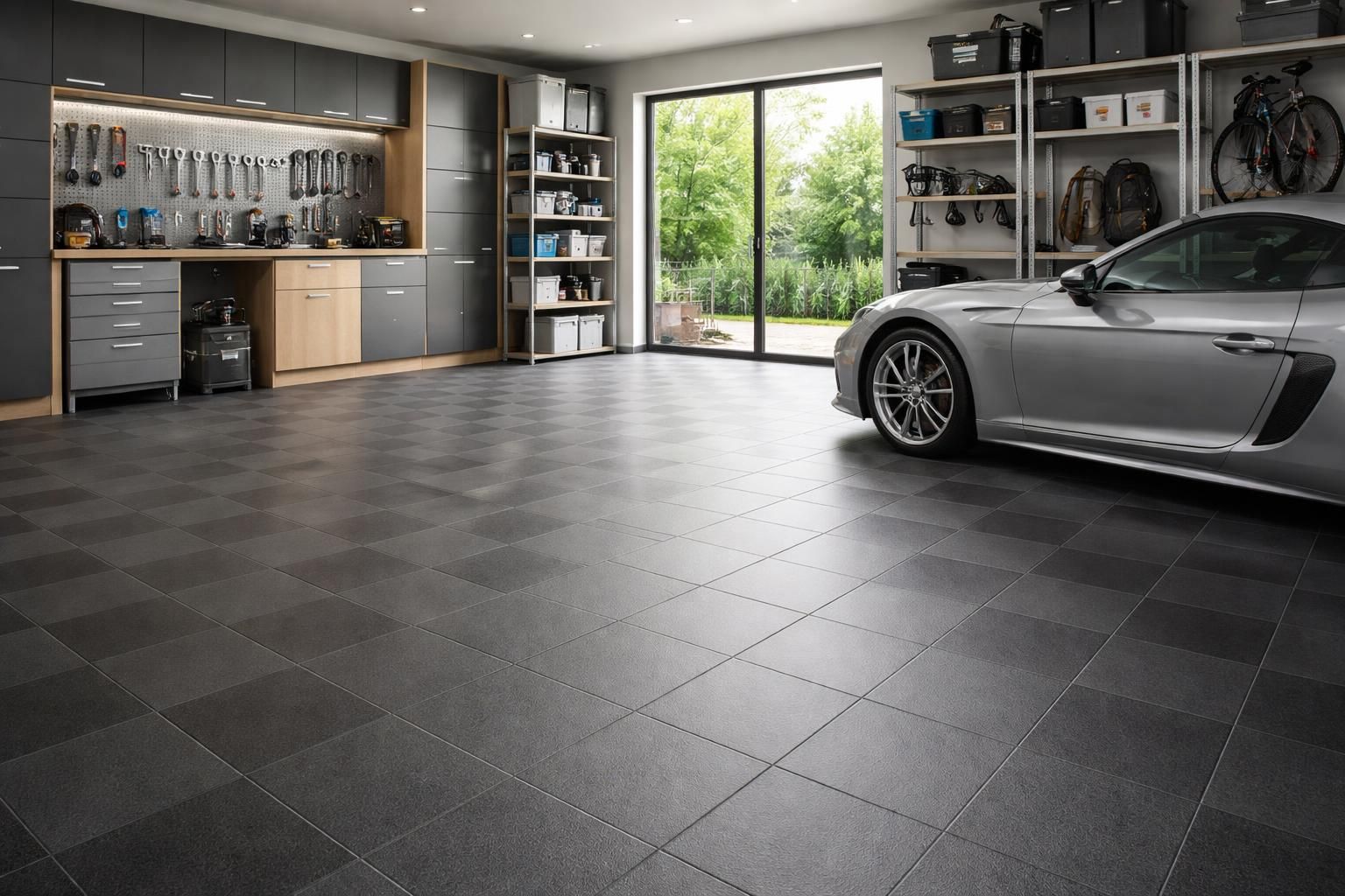 optimisez votre garage grâce à une dalle pvc alliant style, résistance et durabilité pour un espace à la fois pratique et esthétique.