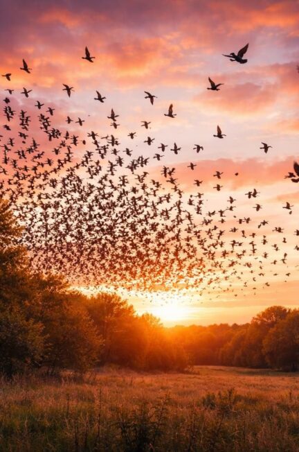 découvrez les meilleures périodes pour observer le départ des étourneaux et profitez pleinement de ce spectacle naturel impressionnant.