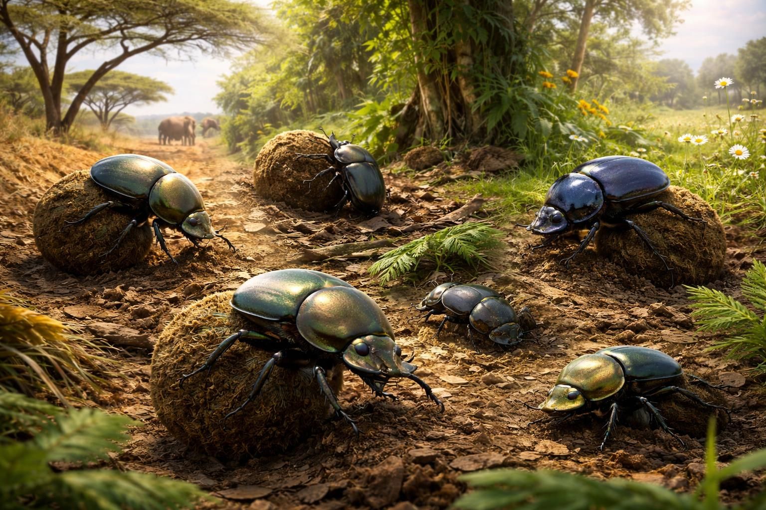 explorez les différentes espèces de mange-merde à travers le monde et découvrez leurs caractéristiques uniques et leurs habitats variés.
