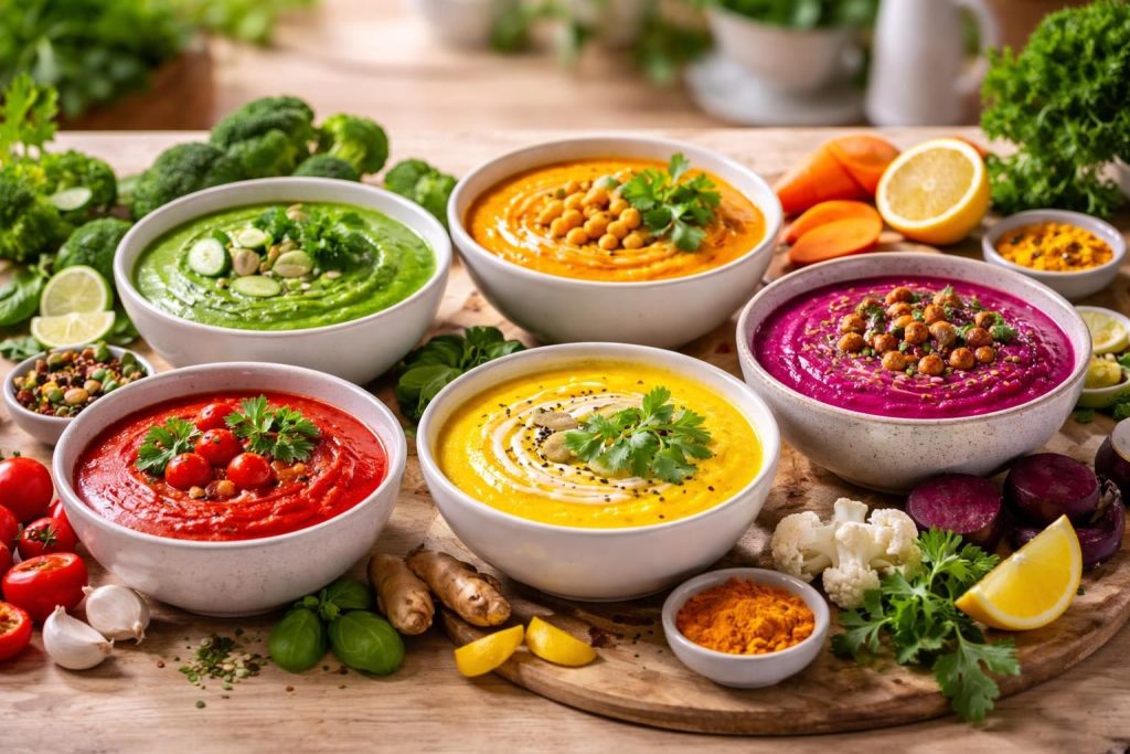 découvrez 5 recettes de soupe detox délicieuses et faciles à préparer pour revitaliser votre corps et retrouver énergie et bien-être naturellement.