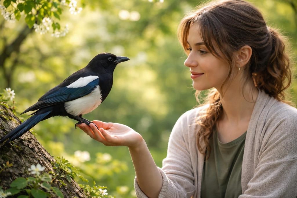 découvrez comment apprivoiser une pie et vivez une expérience passionnante en harmonie avec ces oiseaux intelligents. conseils et astuces pour les amoureux des oiseaux.