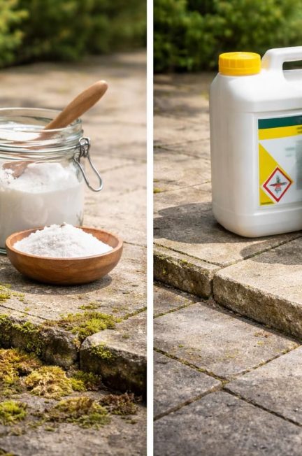 découvrez notre comparatif détaillé entre l'efficacité de l'anti mousse naturel à base de vinaigre et bicarbonate de soude et les produits chimiques traditionnels pour éliminer la mousse efficacement.
